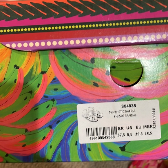 Farm Rio Raffia Sandals - Picture 5 of 5